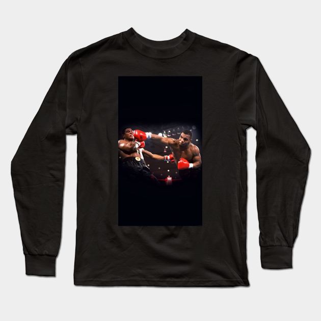 The Champ Mike Tyson Long Sleeve T-Shirt by Fit-Flex